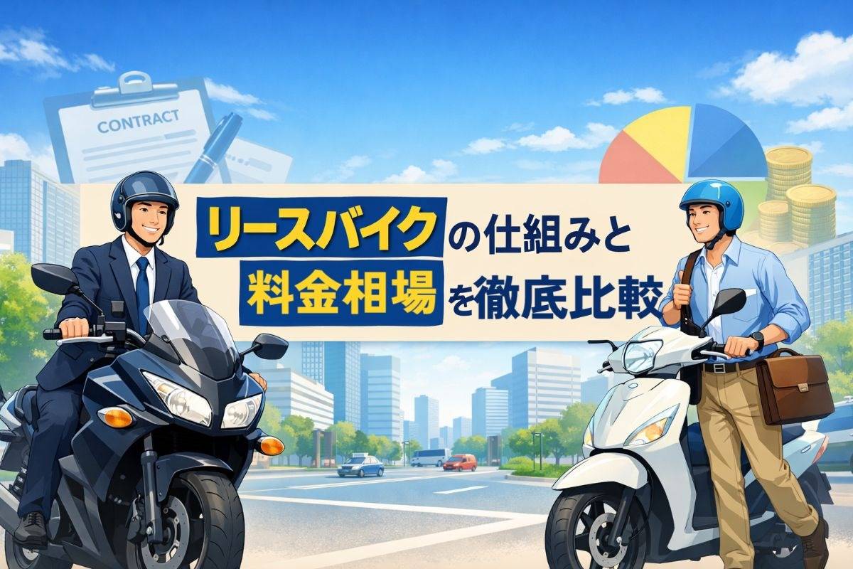 リースバイクの仕組みと料金相場を徹底比較｜おすすめ車種と選び方ガイド
